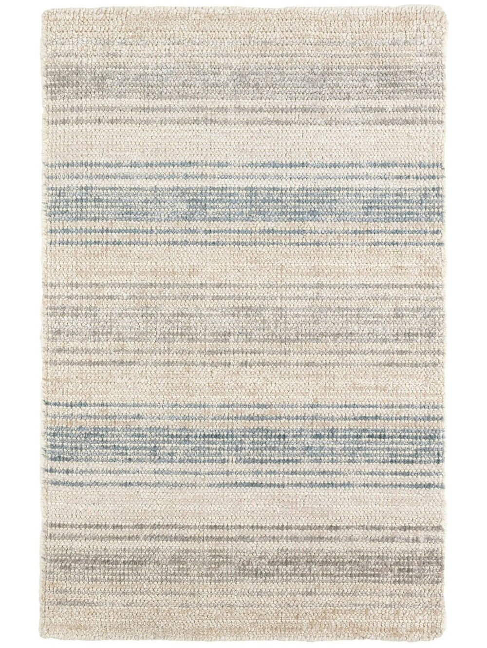 Annie Selke Moonshine Handwoven Cotton/Viscose Rug | Neutral Rug Size 2'6"x8'